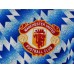 Manchester United 90/92 Away Blue Long Sleeve Soccer Jersey